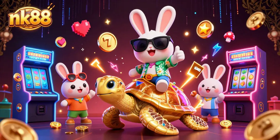 Spin and win big at nk88 with vibrant slots, lucky symbols, and playful characters.