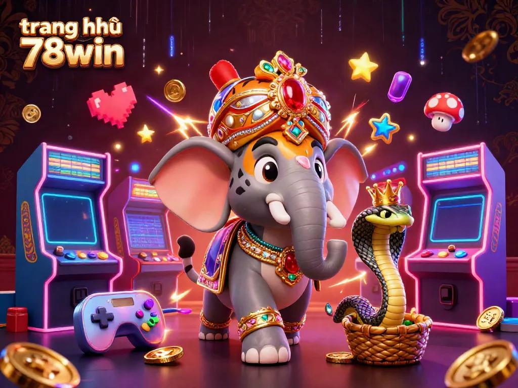 Experience the excitement of gambling with trang chủ 78win featuring vibrant characters and colorful game elements.