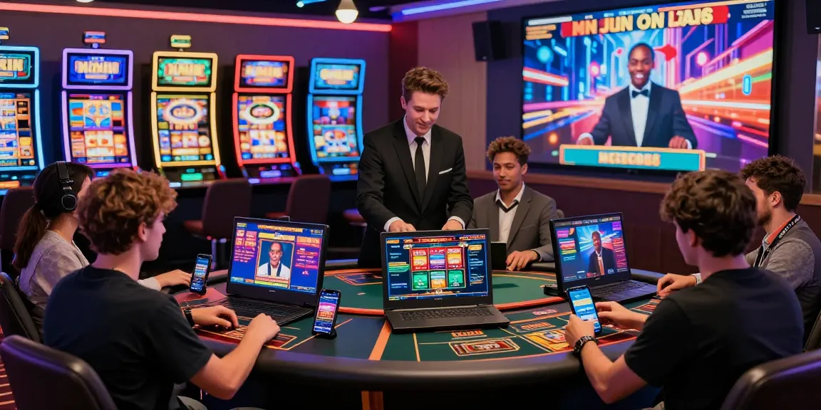 Giocatori che esplorano emozionanti giochi di casinò non AAMS online con visivi vivaci e funzionalità coinvolgenti