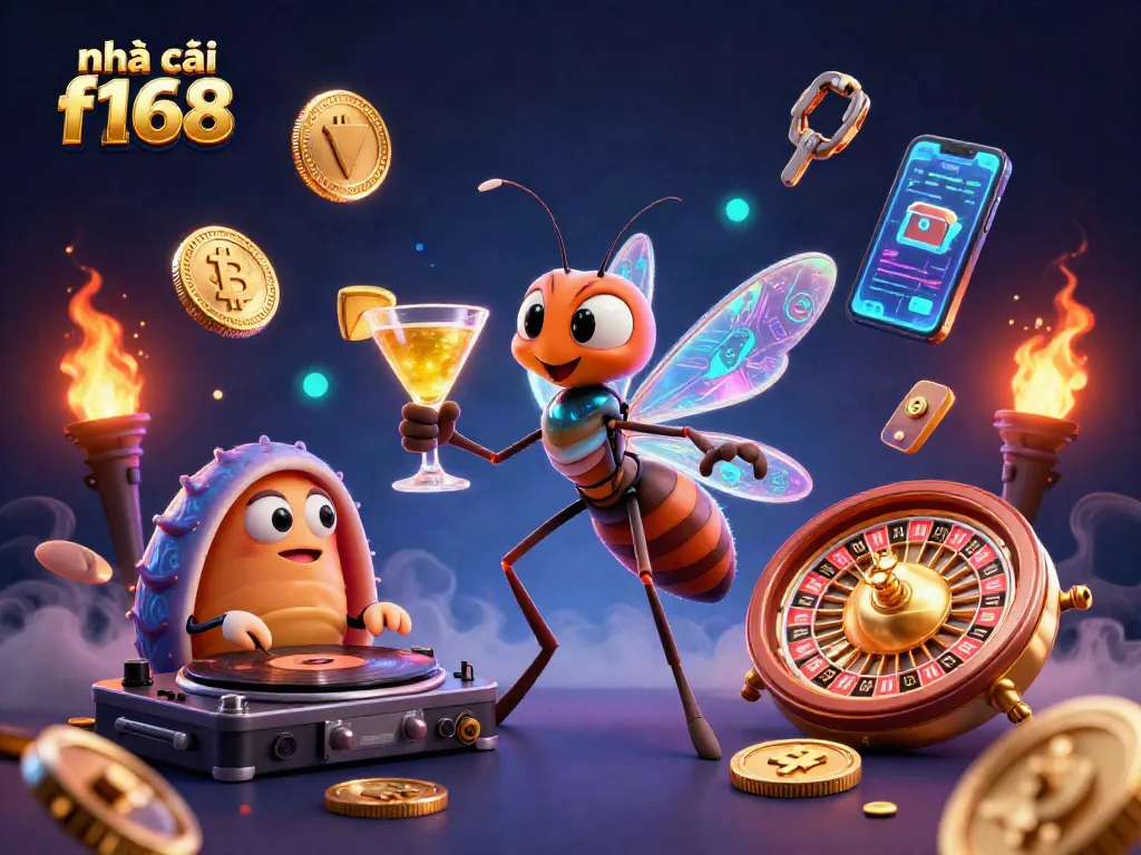Do not miss the exciting features at nhà cái f168 with captivating casino characters and crypto elements.