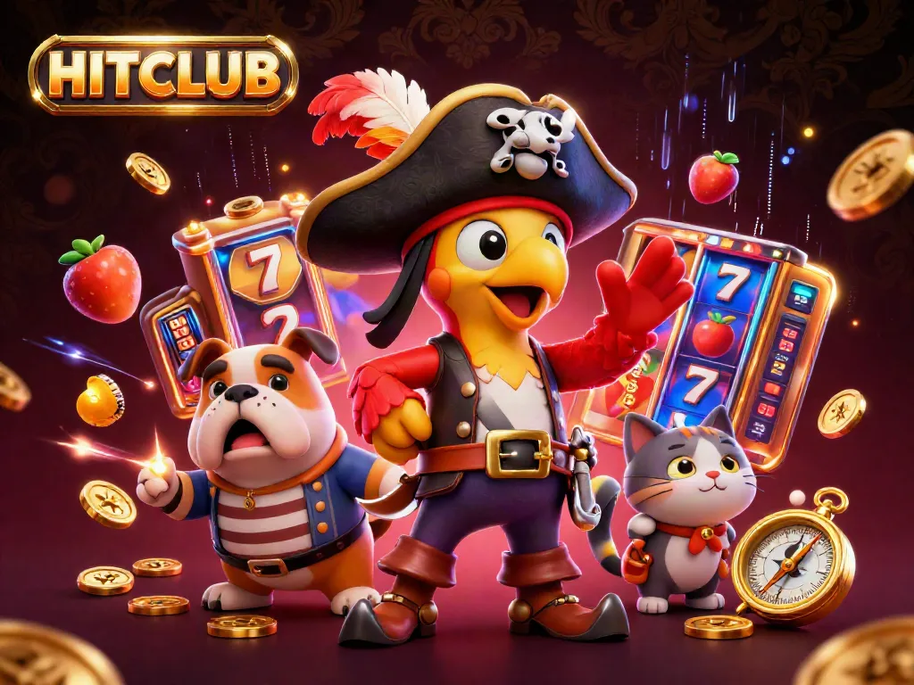 Engage with HITCLUB, where excitement flares with spinning slot reels, colorful fruits, and cashing in gold coins.