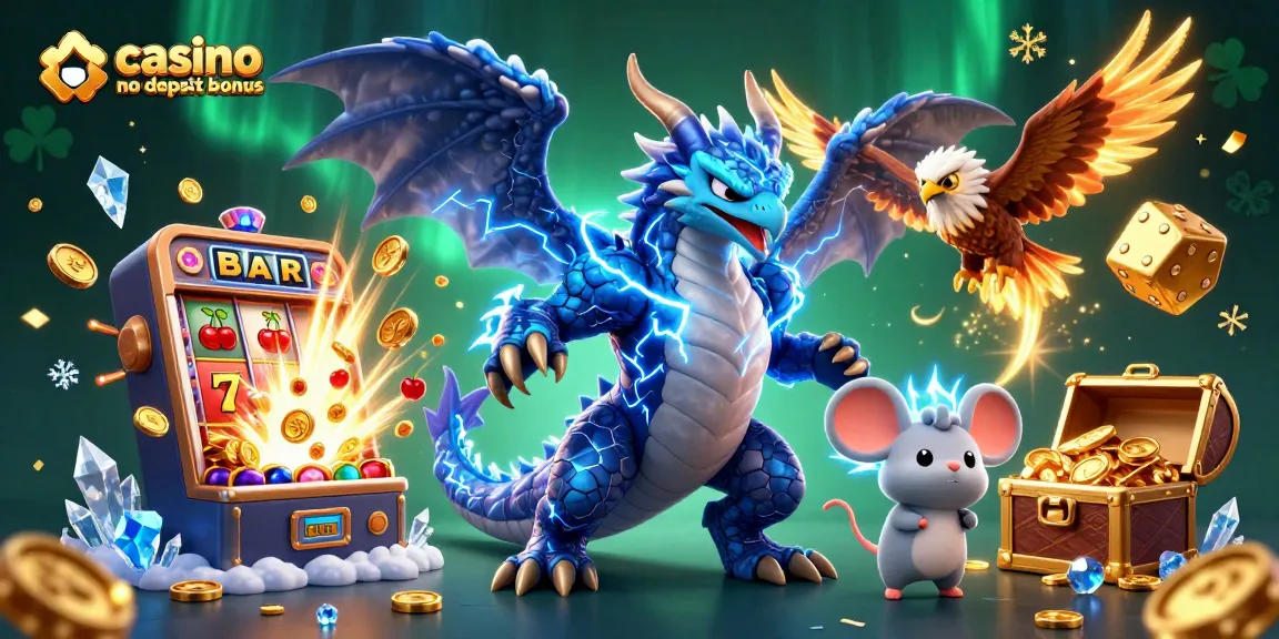 Join the excitement of casino no deposit bonus with dynamic game visuals and lively characters.