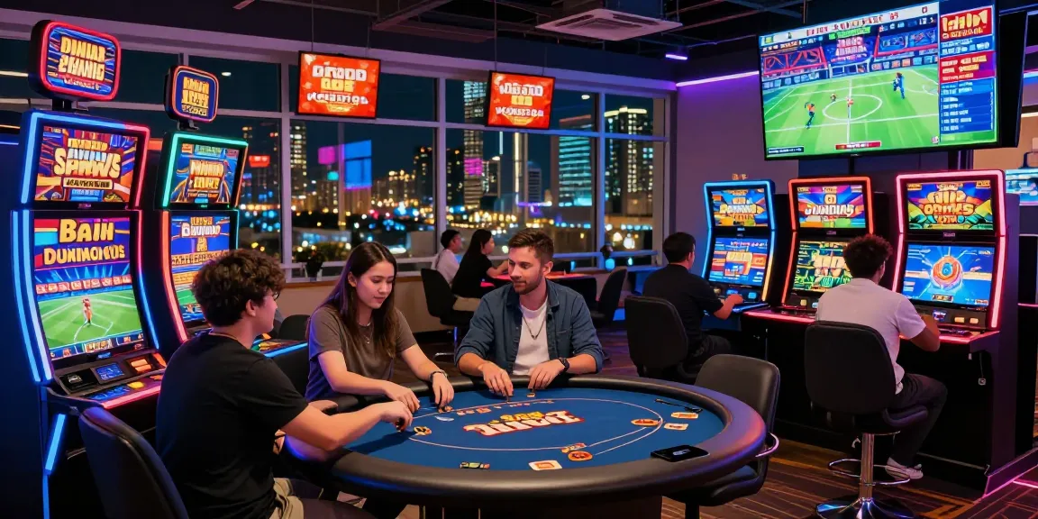 Online gaming experience at XX88 with vibrant scenes and enthusiastic players engaging in casino games while promoting Rr8i bonuses.